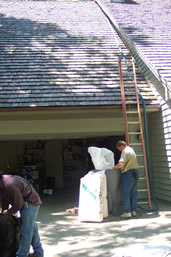 Our men at work